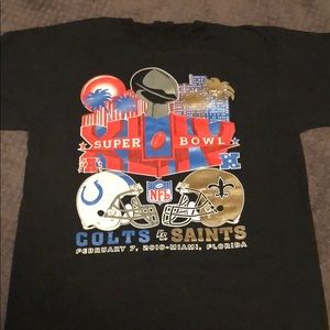Vintage Super Bowl XLIV t shirt